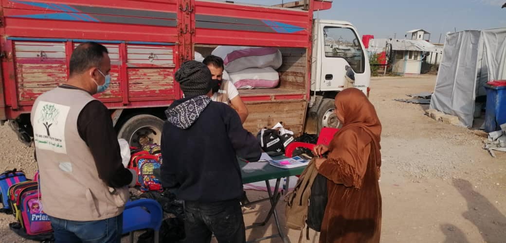 World Children’s Day: 764 PSS Kits Distributed to Children in Roj Camp