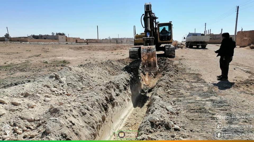 إعادة تأهيل محطة مياه قرية الخمائل